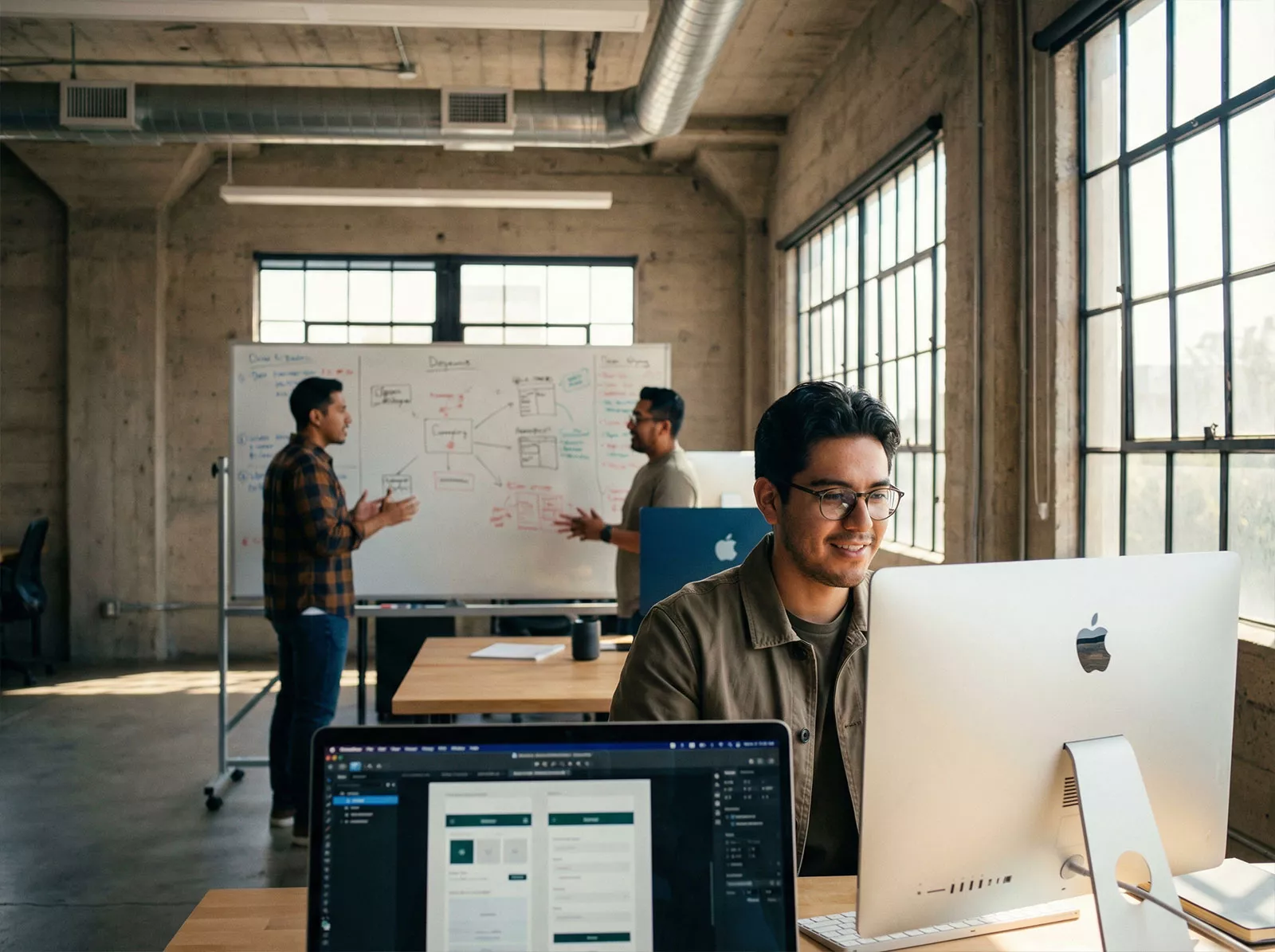 Develus Developers Working At Office